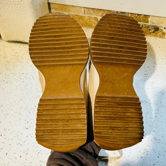 Tan and White Memory Foam Sneaker - Picture 11 of 11